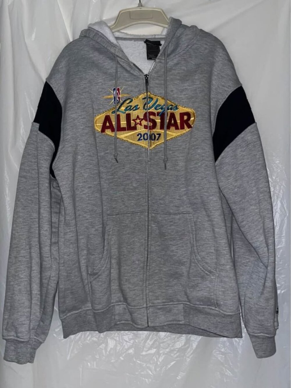 Vintage Adidas NBA All-Star Game 2007 Las Vegas Hoodie, Medium